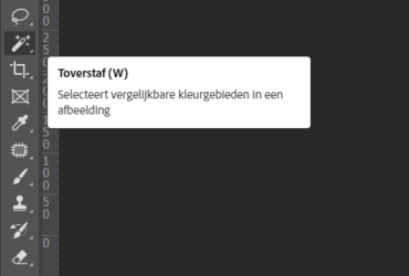 Adobe Photoshop Toverstaf Tool