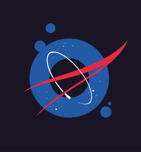 Logospot Logo NASA blog illustratie