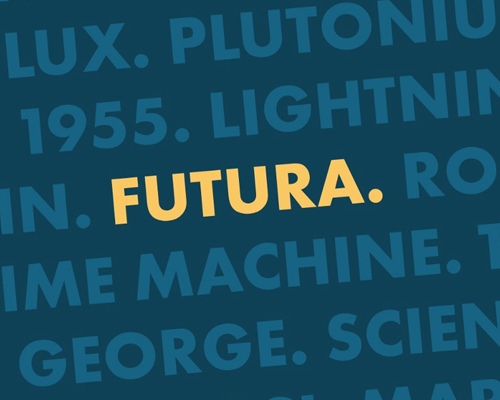 Lettertype Futura