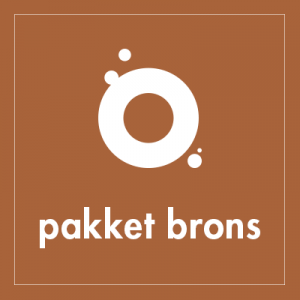 logo pakket brons