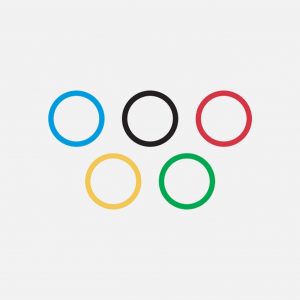 Logo Olympische Spelen Coronavirus